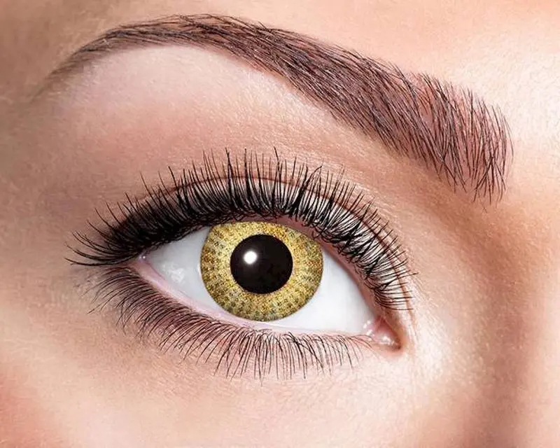 Paire de lentilles dorées à pois 12 mois