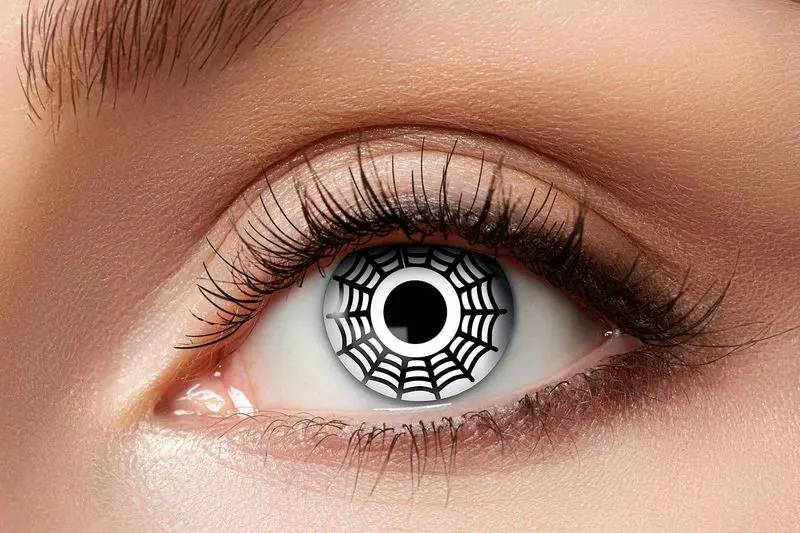 Paire de lentilles toile d’araignée 3 mois
