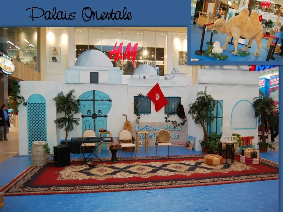 Palais tunisien en bois seul