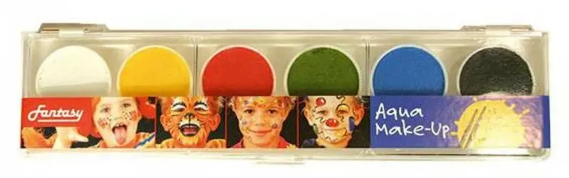 Palette de maquillage à six couleurs classiques