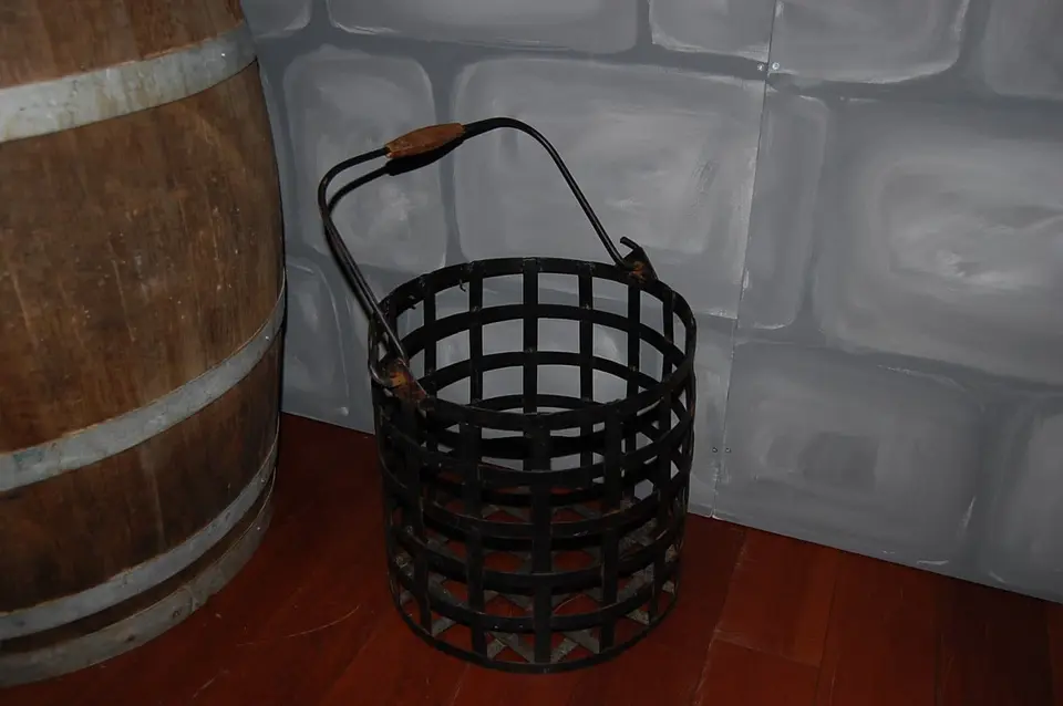 Panier en fer