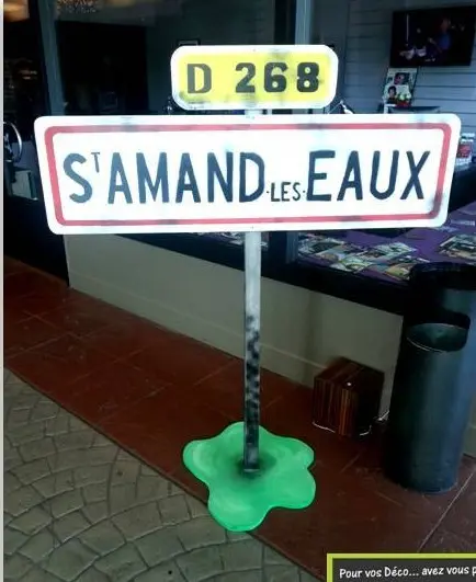 Panneau sur pied Saint-Amand-les-Eaux