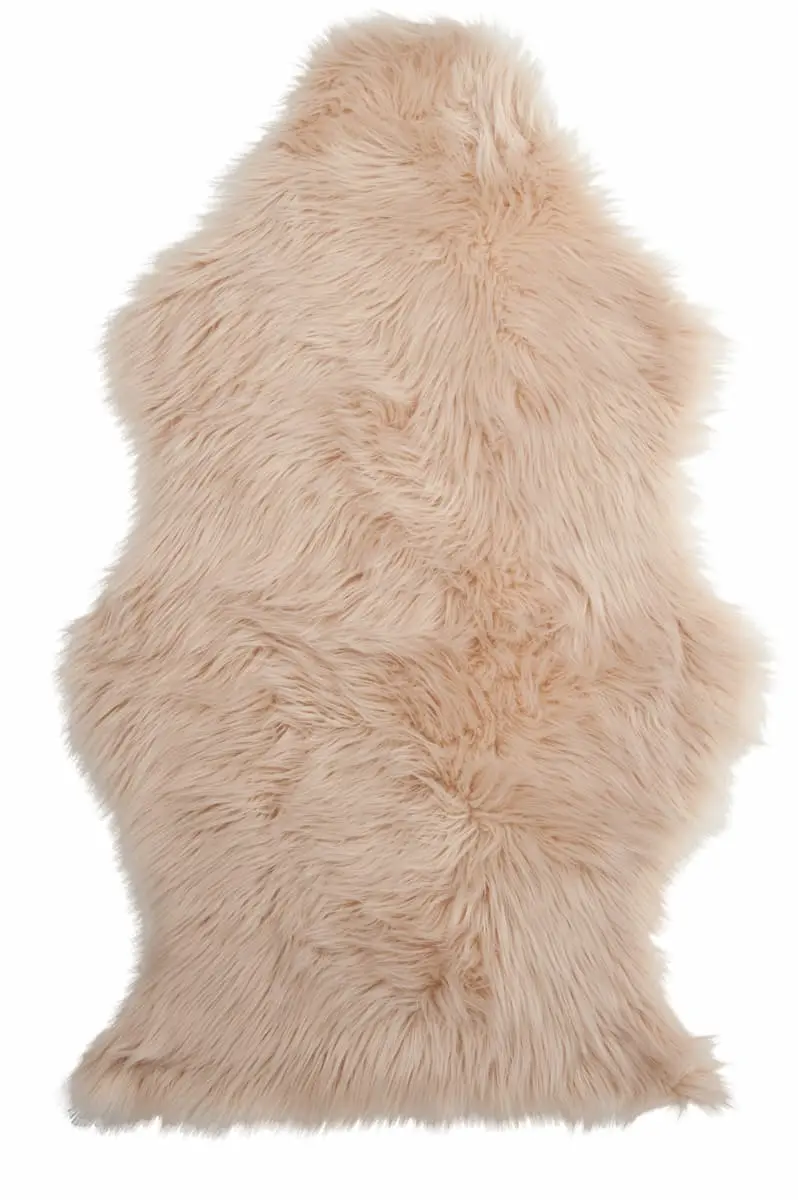 Peau de mouton crème
