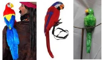 Perroquet pour épaule (petit)