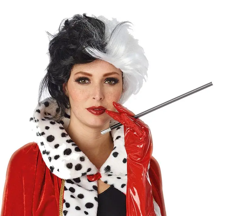 Perruque courte Cruella