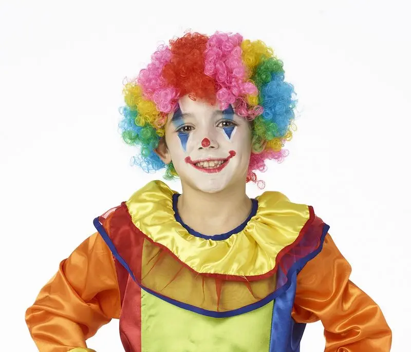 Perruque courte frisée enfant