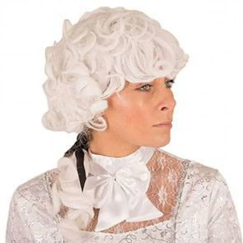 Perruque courte Mozart