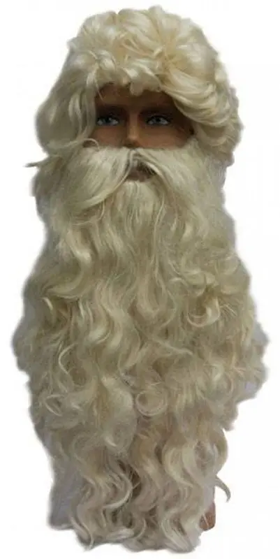 Perruque et barbe Saint-Nicolas