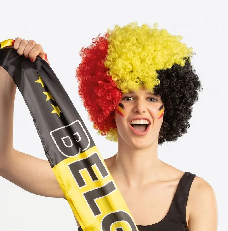 Perruque grande bouclée Belgique