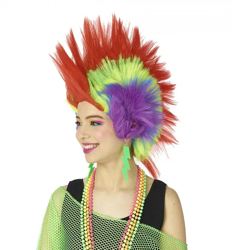 Perruque haute Punk multi