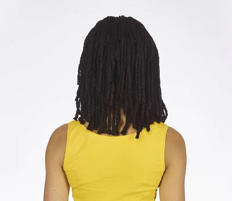 Perruque longue rasta