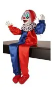 Petit clown bleu et rouge
