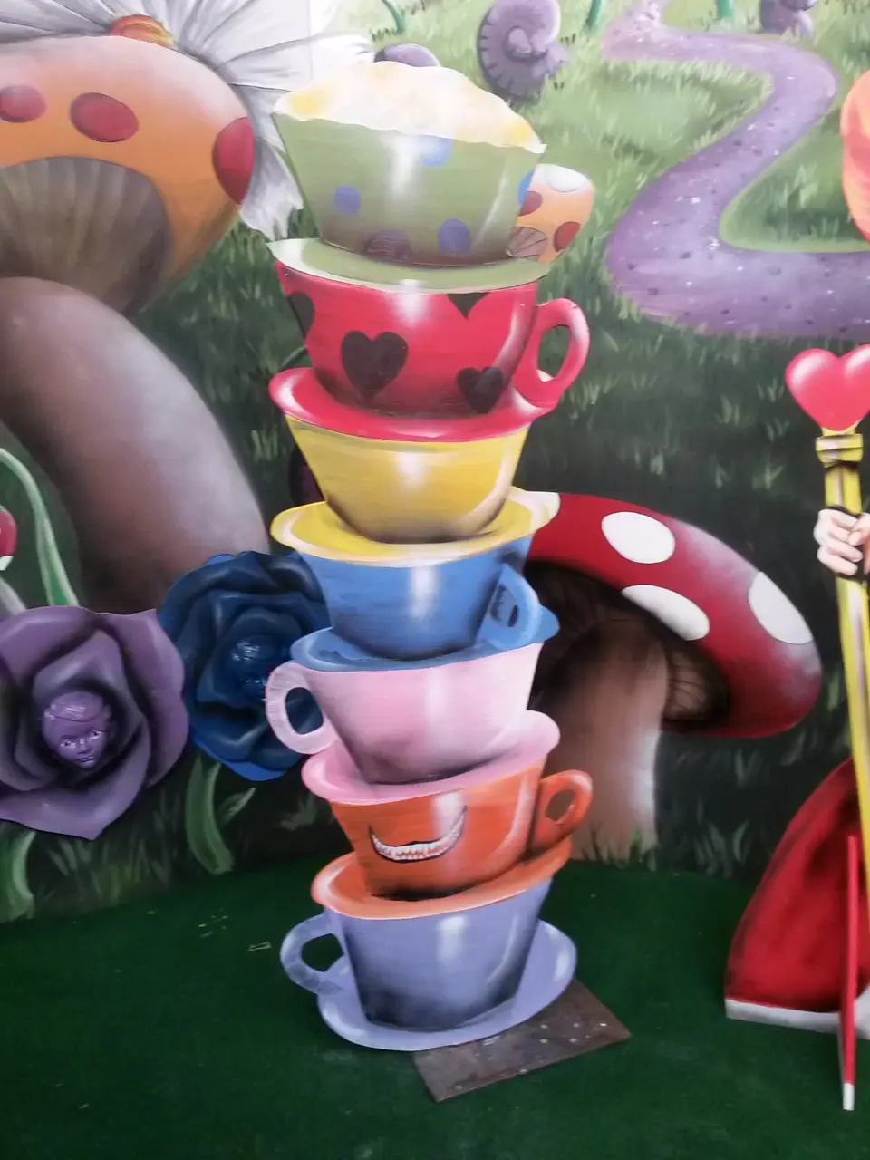 Pile de tasses