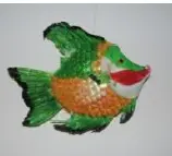 Poisson à paillettes moyen