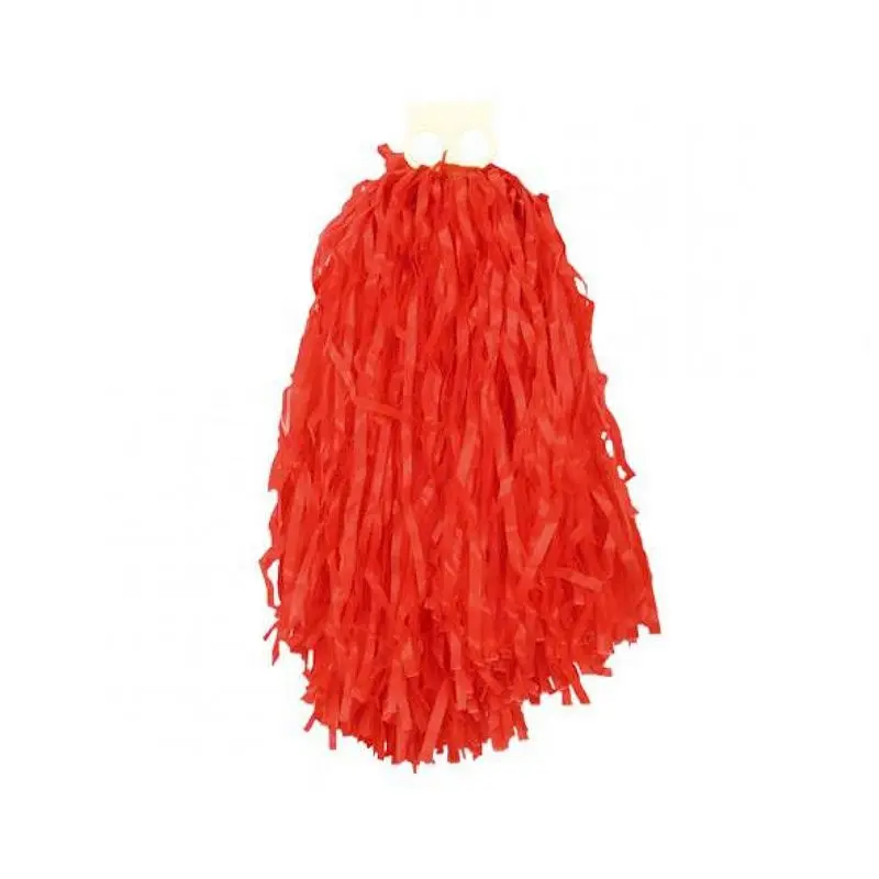 Pompon de supporter rouge à poignée