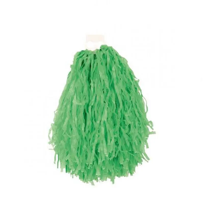 Pompon de supporter vert à poignée