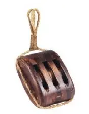 Poulie en bois