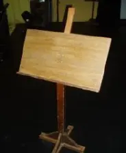 Pupitre en bois