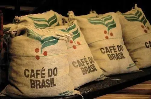 Sac de jute "café do brasil"