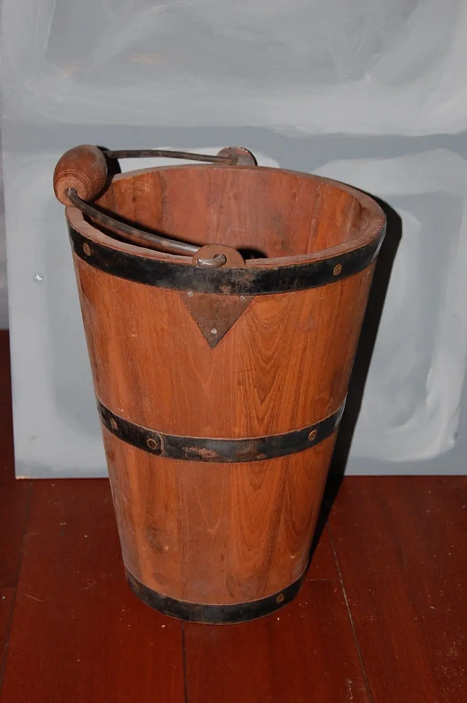 Seau en bois