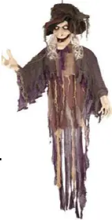 Sorcière parlante 180 cm