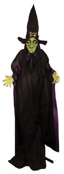 Sorcière tête verte 185cm