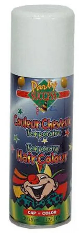 Spray colorant temporaire pour cheveux blanc