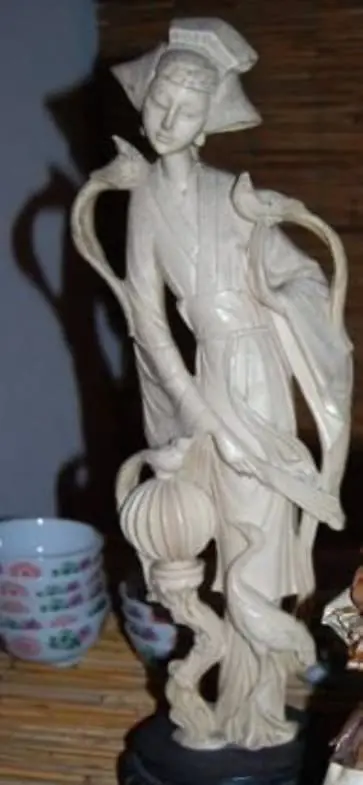Statue artisan chinois