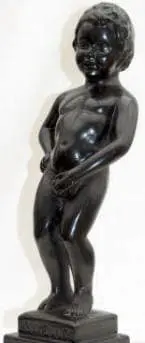 Statue en plâtre Manneken Pis