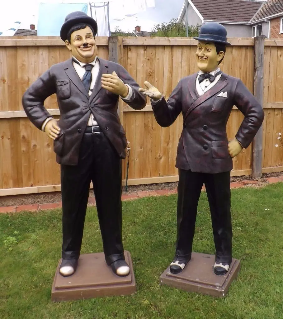 Statues Laurel et Hardy