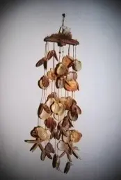 Suspension de coquillages 65cm