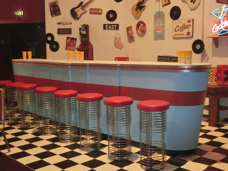 Tabouret de bar "diner"
