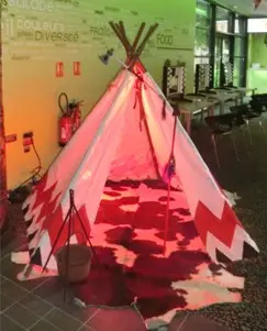 Tipi Indien 2m