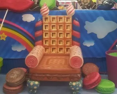 Trône Bonbon