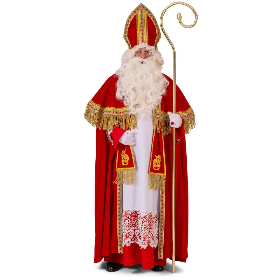Costume de Saint-Nicolas à 350 € TVAC (modèle à la vente)